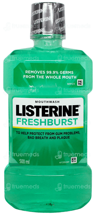 Listerine Freshburst Mouthwash 500Ml